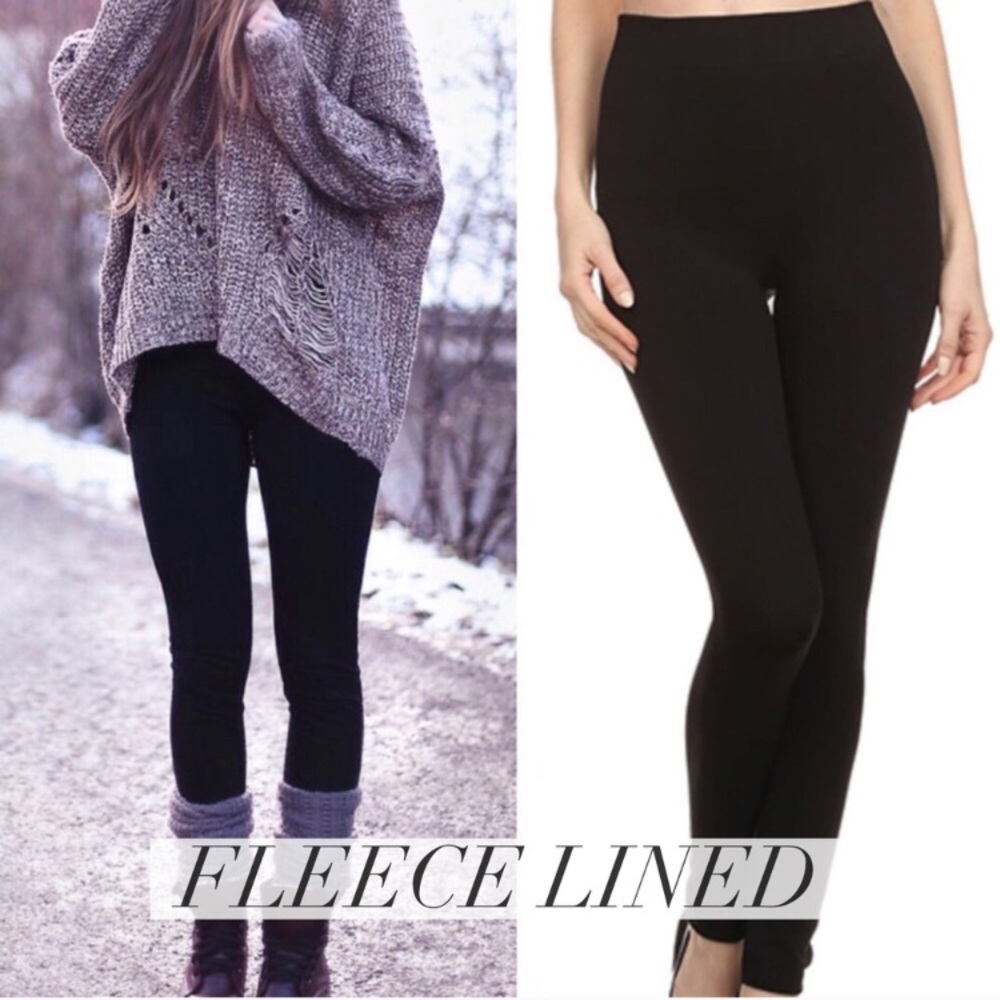 ✨New Arrival✨Fleece Lined High Waisted Leggings